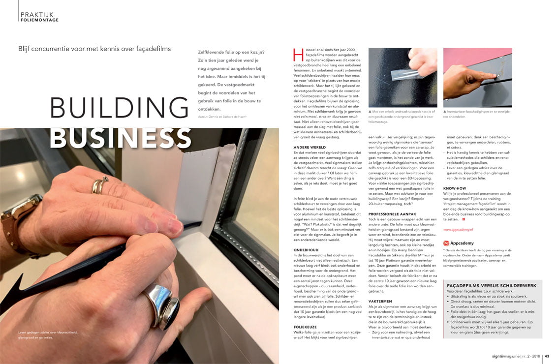 building business met facadeflm