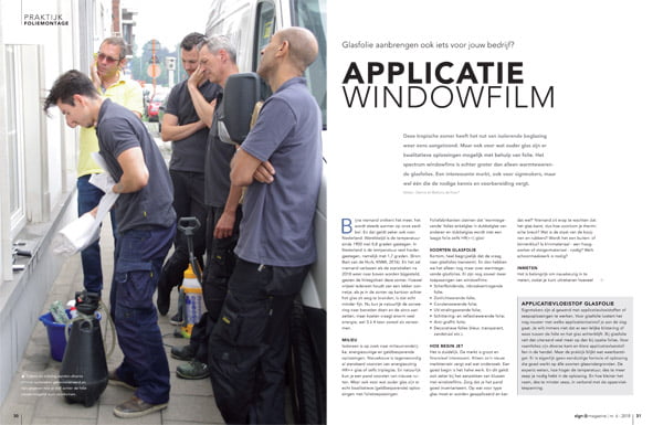 windowfilm gebouwen