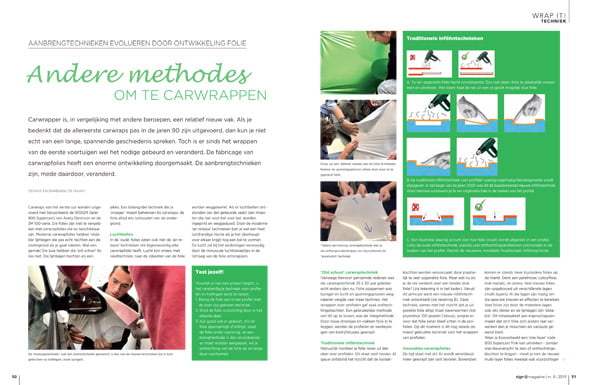 carwrap technieken