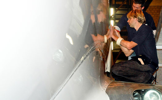 foliehechting vliegtuig