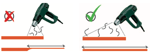 carwrapfolie uitrekken