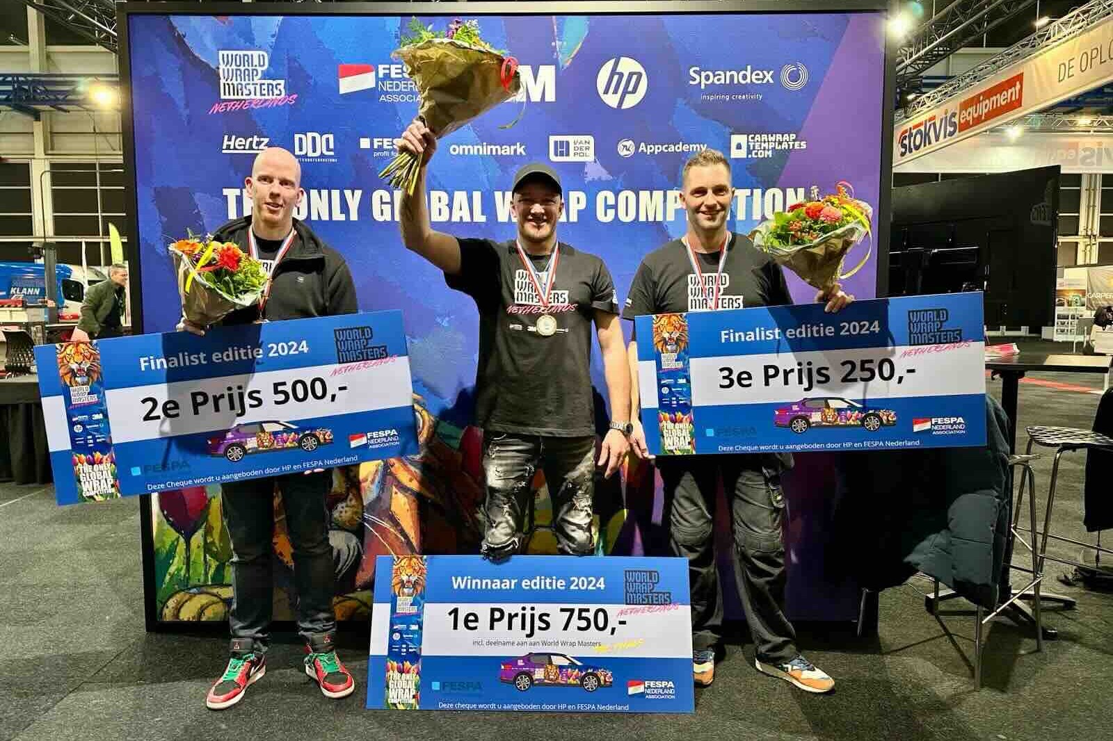 World Wrap Masters 2024 winnaars