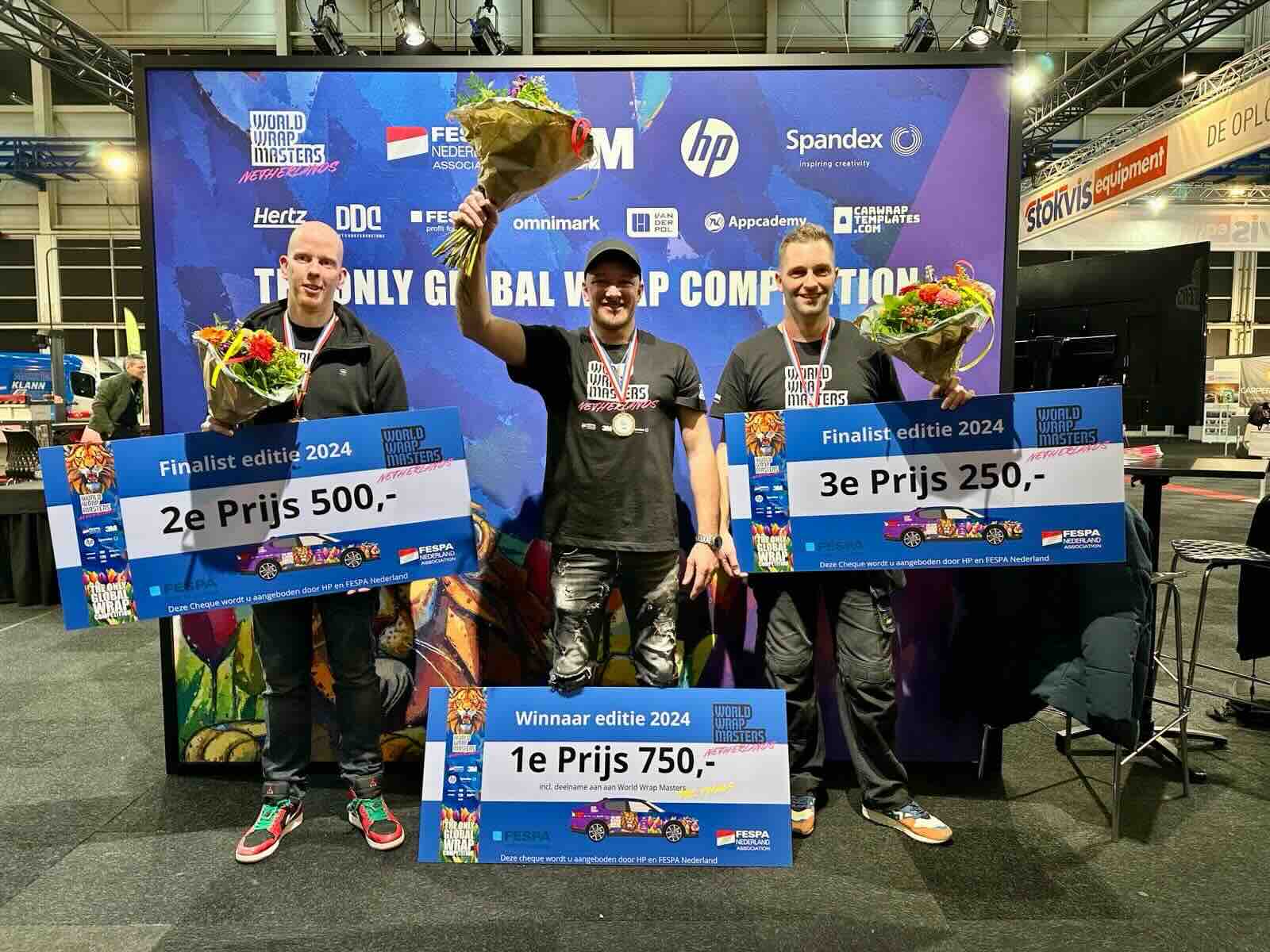 World Wrap Masters 2024 winnaars